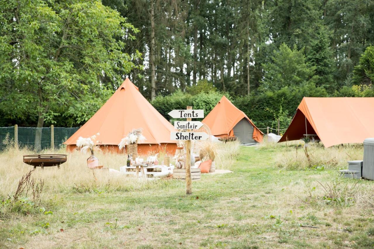 Hotel Fiertelmeers Boutique Glamping Ronse Esterno foto